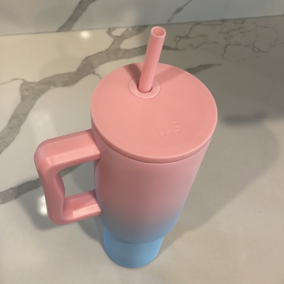 Simple Modern - SWEET TAFFY (pink+blue) - 40 oz Trek Tumbler with Handle - NWT! - Picture 3 of 7